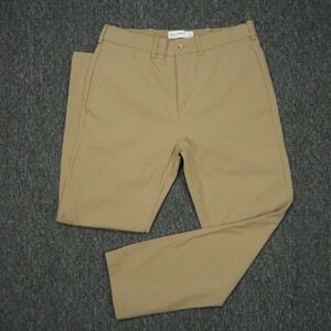 Hill City Pants Mens 30x28 Brown‎ Tan Utility Trail Stretch Wicking Straight